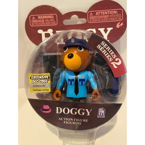 Roblox Piggy Series 2 DOGGY Action Figure‎ Collectible PhatMojo, NEW Sealed - Picture 1 of 3